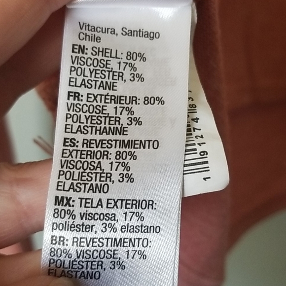 Roxy your time pink casual skater crop sweater long sleeve medium - Picture 8 of 8